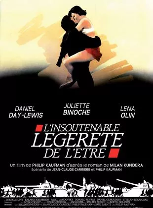 Affiche du film L'Insoutenable légèreté de l'être