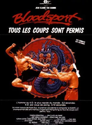 Affiche du film Bloodsport, tous les coups sont permis