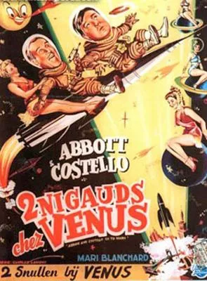 Affiche du film Deux nigauds chez Vénus