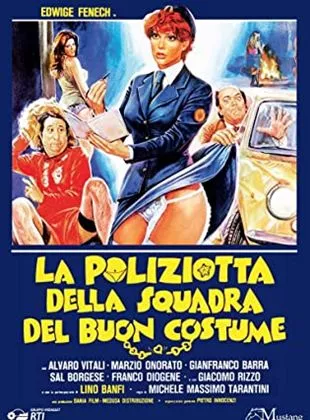 Affiche du film La Flic à la police des moeurs