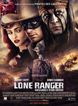 Affiche du film Lone Ranger, Naissance d'un héros