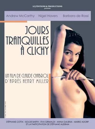 Affiche du film Jours tranquilles à Clichy