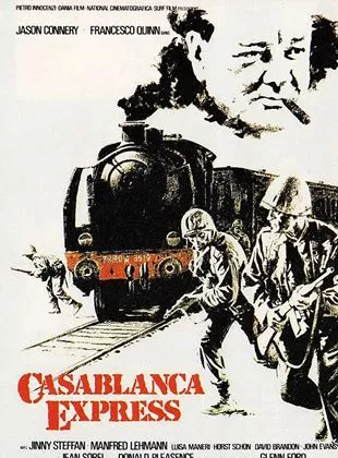 Affiche du film Casablanca express