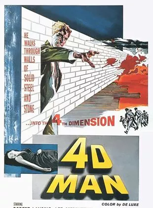 Affiche du film L'Homme en 4 dimensions