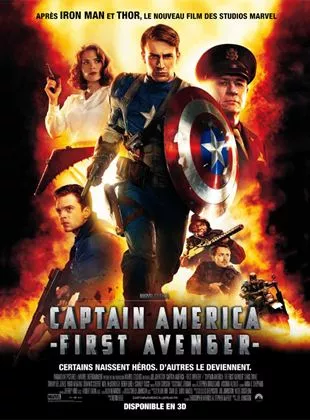 Affiche du film Captain America : First Avenger