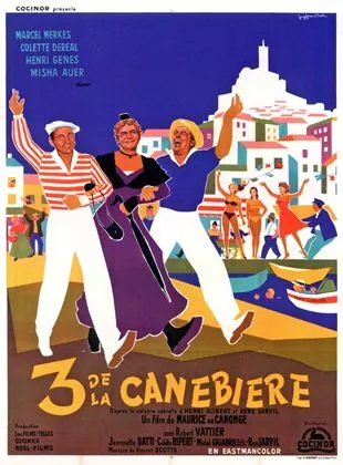 Affiche du film Trois de la Canebière