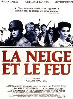 Affiche du film La Neige et le feu