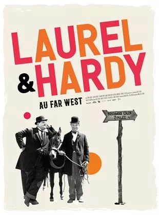 Affiche du film Laurel et Hardy au Far West