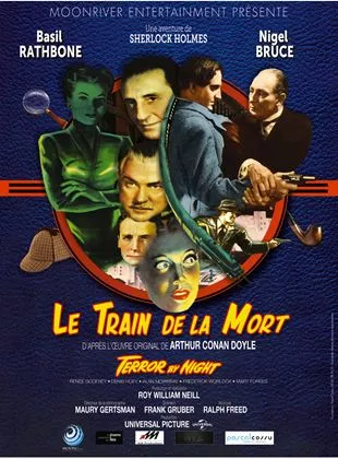 Affiche du film Sherlock Holmes : le train de la mort