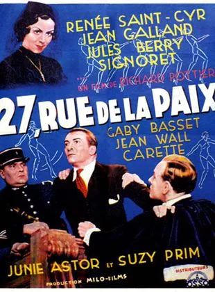 Affiche du film 27, rue de la Paix
