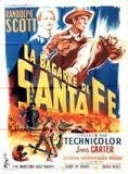 Affiche du film La Bagarre de Santa Fe