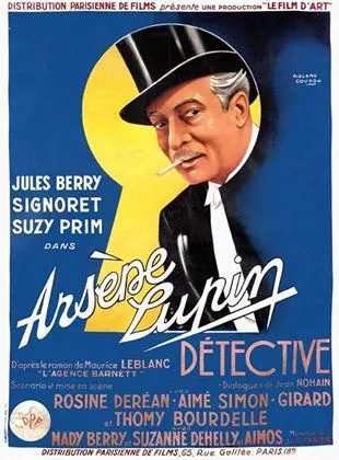 Affiche du film Arsene Lupin détective