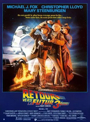 Affiche du film Retour vers le futur III