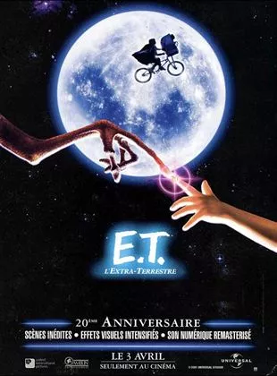 Affiche du film l'extra-terrestre