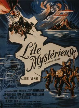 Affiche du film L'Ile mystérieuse