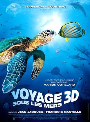 Affiche du film Voyage sous les mers 3D