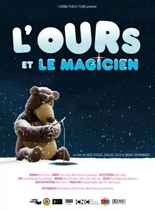 Affiche du film L'Ours et le magicien - Court Métrage