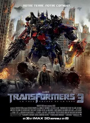 Affiche du film Transformers 3 - La Face cachée de la Lune