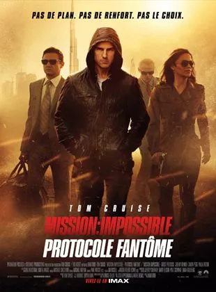 Affiche du film Mission : Impossible - Protocole fantôme