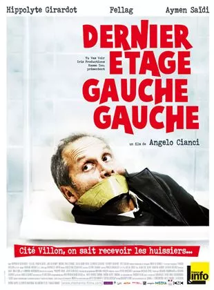 Affiche du film Dernier étage, gauche, gauche