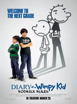 Affiche du film Le Journal d'un dégonflé : Rodrick fait sa loi