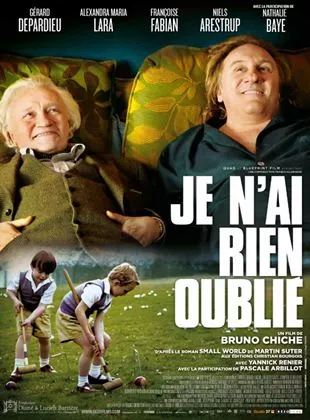 Affiche du film Je n'ai rien oublié