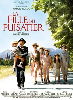 Affiche du film La Fille du puisatier