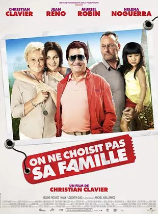 Affiche du film On ne choisit pas sa famille