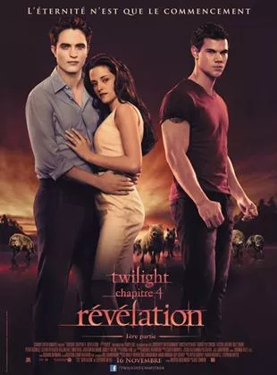 Affiche du film Twilight - Chapitre 4 : Révélation 1ère partie