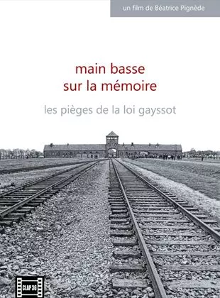 Affiche du film Main basse sur la mémoire, les pièges de la loi Gayssot