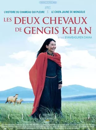 Affiche du film Les Deux chevaux de Gengis Khan