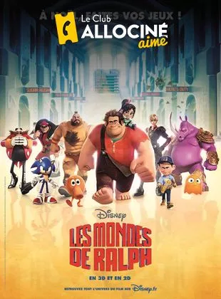 Affiche du film Les Mondes de Ralph