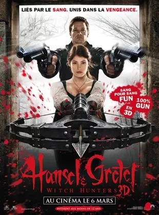 Affiche du film Hansel & Gretel : Witch Hunters