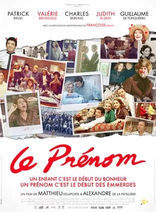 Affiche du film Le Prénom