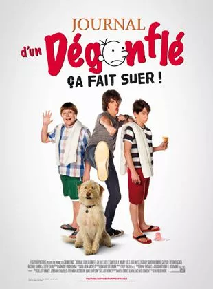 Affiche du film Le Journal d'un Dégonflé : ça fait suer !