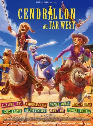 Affiche du film Cendrillon au Far West