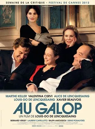 Affiche du film Au galop