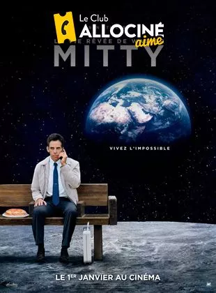 Affiche du film La Vie rêvée de Walter Mitty