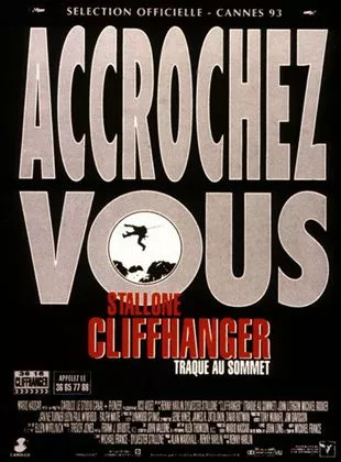 Affiche du film Cliffhanger, traque au sommet