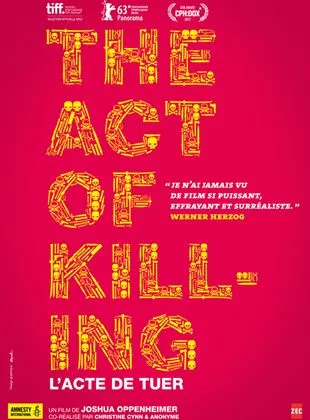 Affiche du film The Act of Killing - L'acte de tuer