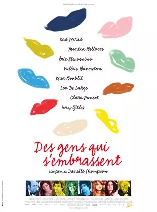 Affiche du film Des gens qui s'embrassent