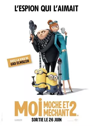 Affiche du film Moi, moche et méchant 2