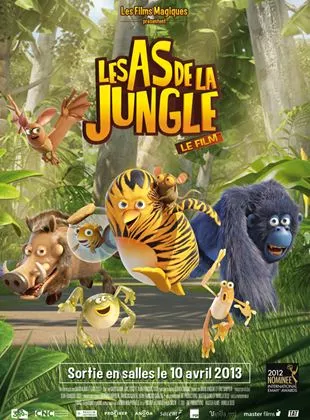 Affiche du film Les As de la jungle - Opération banquise - Court Métrage