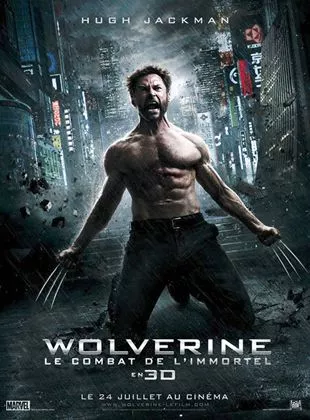 Affiche du film Wolverine : le combat de l'immortel