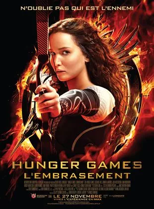 Affiche du film Hunger Games - L'embrasement