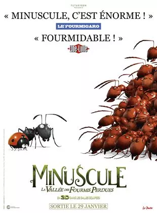 Affiche du film Minuscule - La vallée des fourmis perdues