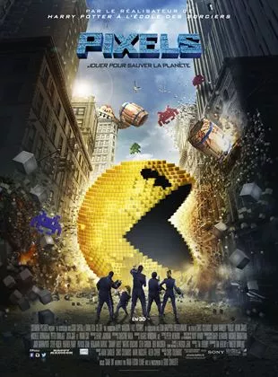 Affiche du film Pixels de Chris Columbus