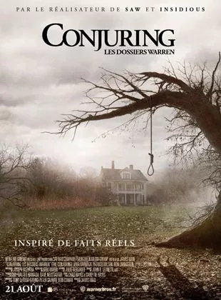 Affiche du film Conjuring : Les dossiers Warren Affiche du film Conjuring : Les dossiers Warren