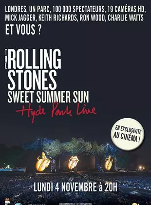 Affiche du film The Rolling Stones - Hyde Park Live