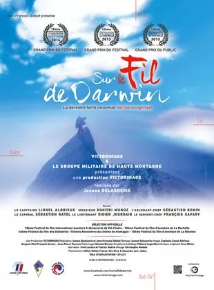 Affiche du film Sur le fil de Darwin - la dernière Terre inconnue